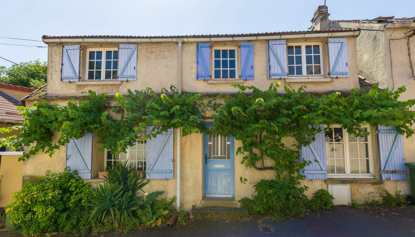 NEAUPHLE LE CHÂTEAU, MAISON ANCIENNE PROCHE CENTRE VILLE.